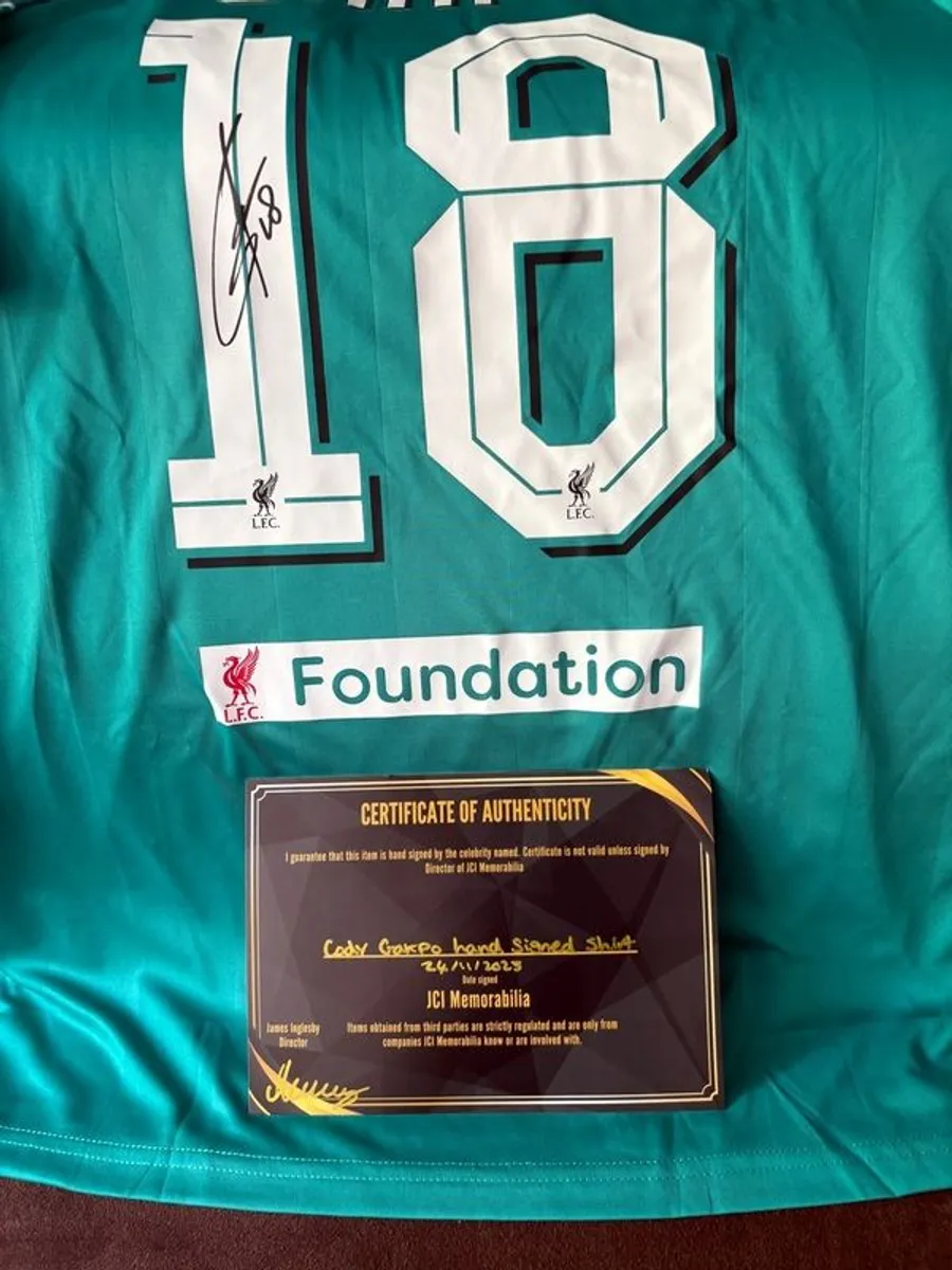 Cody Gakpo signed Liverpool jersey - Image 2