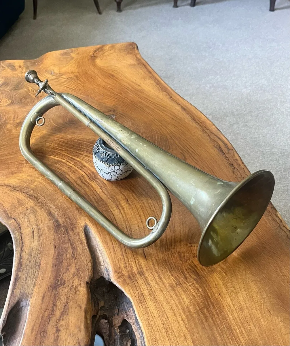 Antique Halari Paris Bugle - Image 1