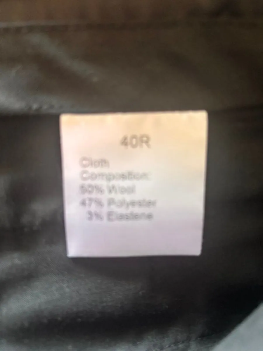 Grey Remus suit size 40R - Image 2