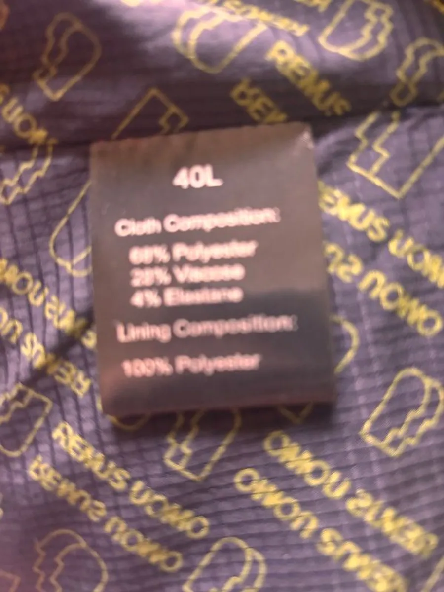 Grey Remus suit size 40R - Image 3