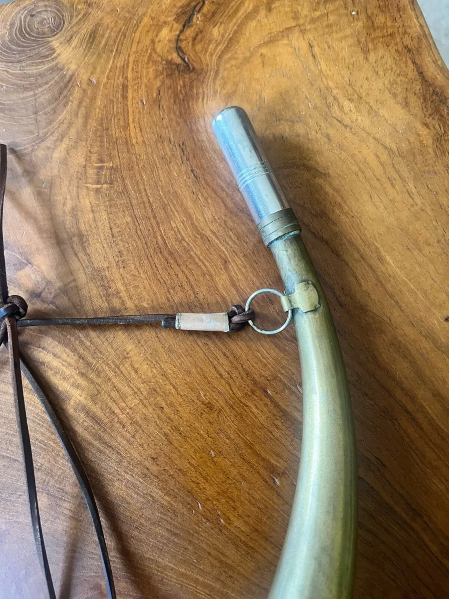 Vintage French Hunting Horn - Image 3