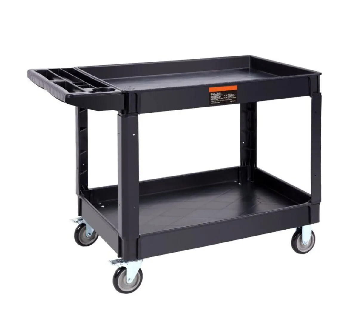 2 Shelf 550LBS Heavy Duty Utility Service Cart - Image 1