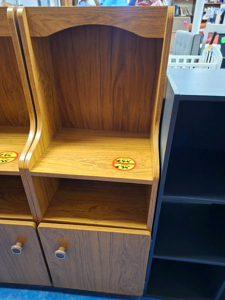 RETRO BEDSIDE LOCKERS X 2 - Image 2