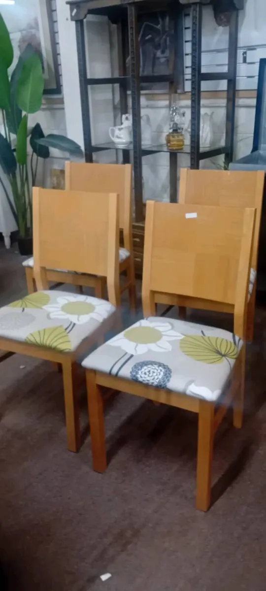 Set Of Four Modern Dining Chairs