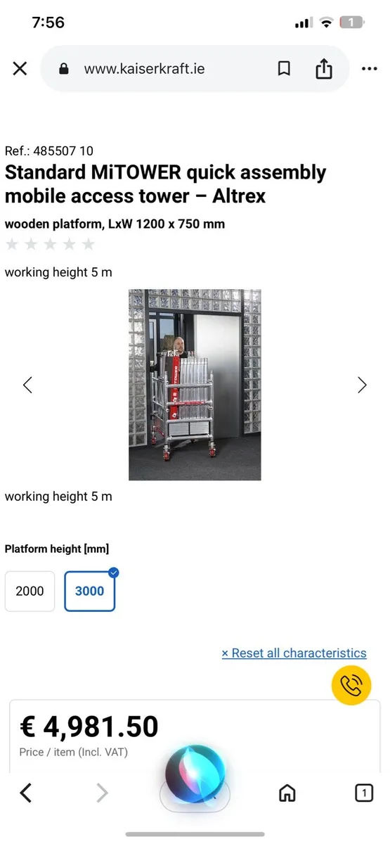 Scaffolding tower - Image 2