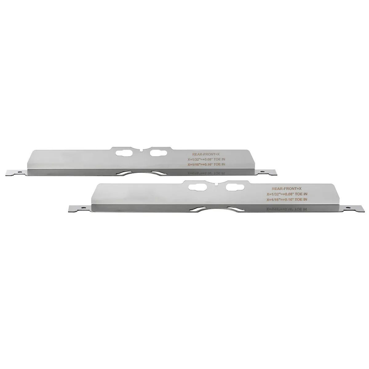 2-Pack Stainless Steel Wheel Toe Alignment Plates - Image 3