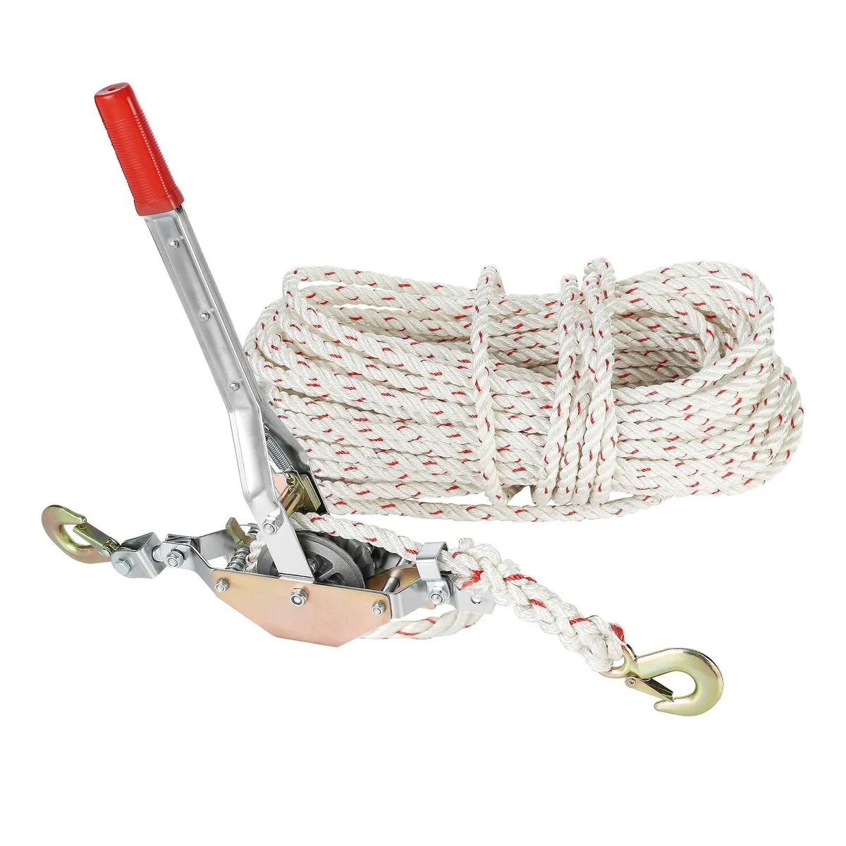 3/4T 100FT Heavy Duty Polyester Rope Power Puller - Image 1