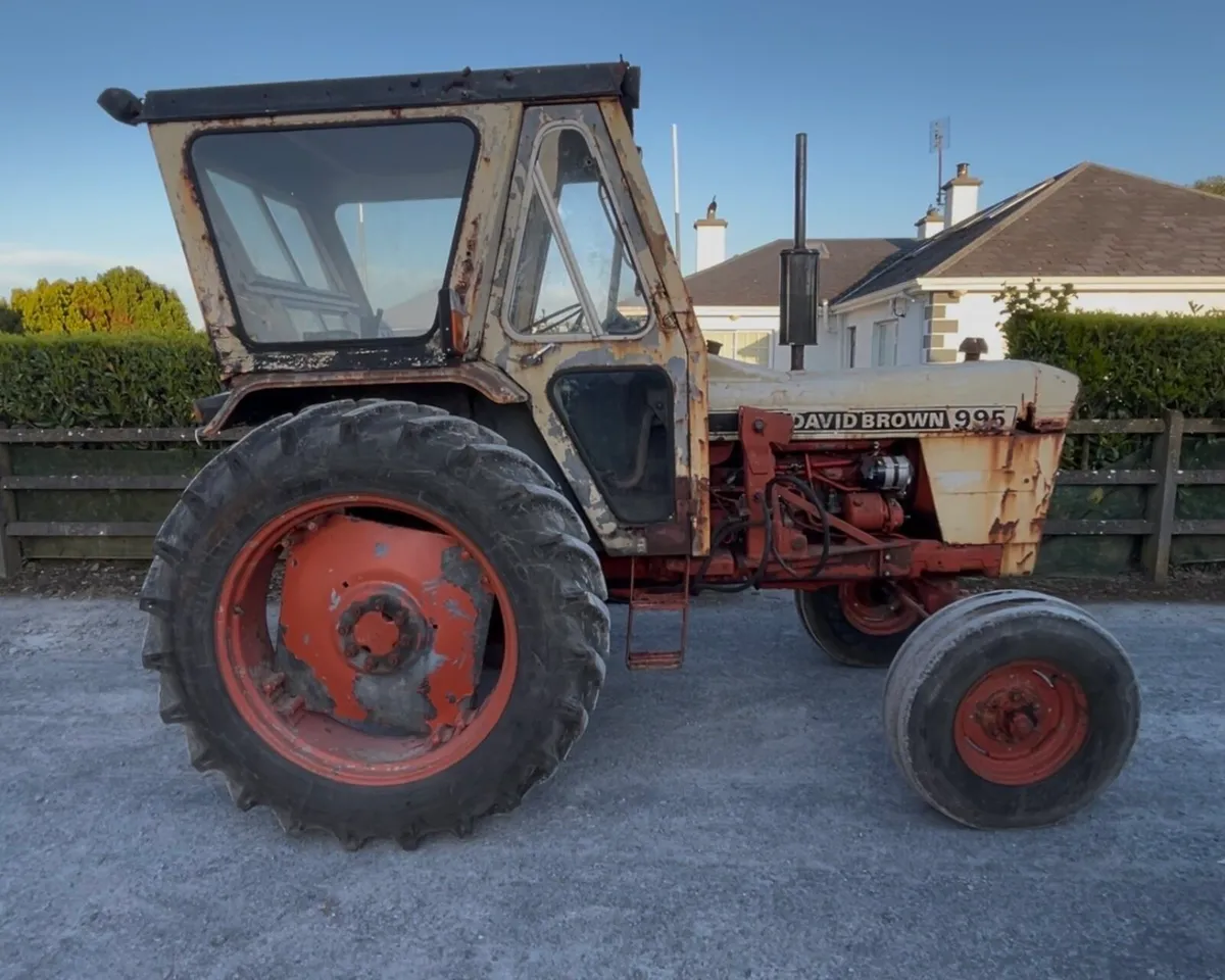 David Brown 995 & Front Loader - Image 2