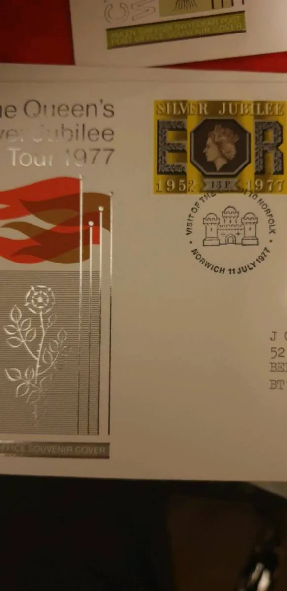 QEII Silver Jubilee Tour 1977 Stamp Covers - Image 3