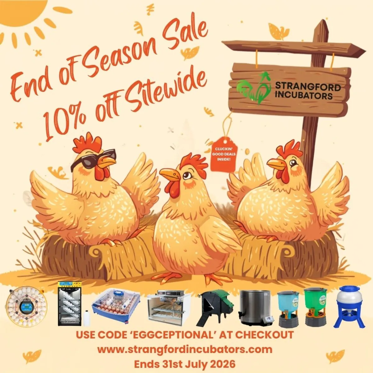End of Season Sale! 10% off Sitewide - Image 1