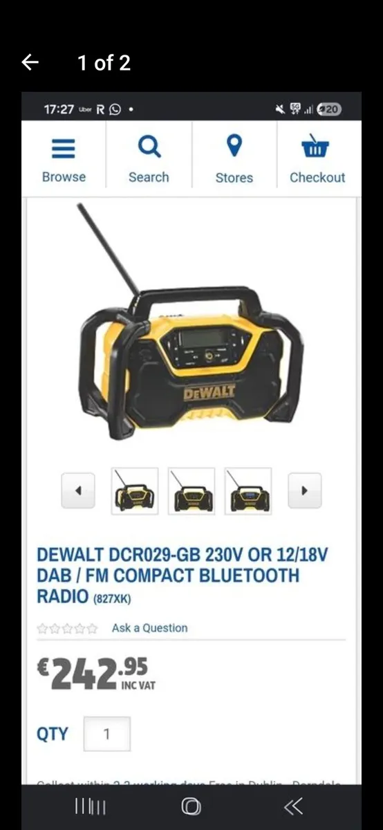 DeWalt Radio - Image 2