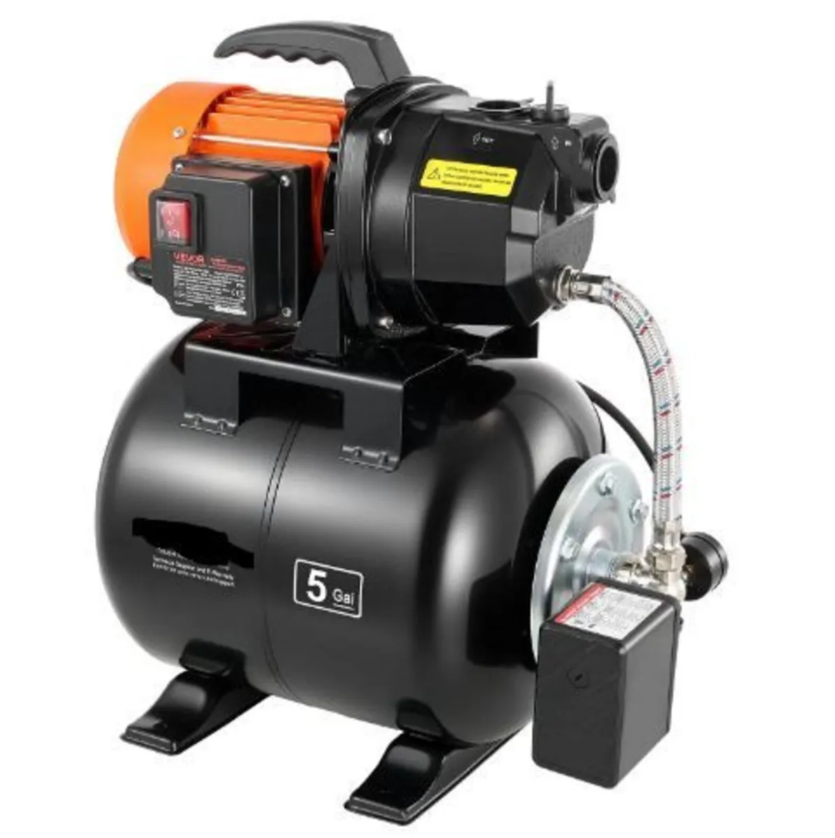 1 HP Shallow Well Pump with Pressure Tank - Image 2