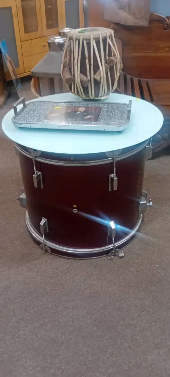 Decorative Drum Coffee Table