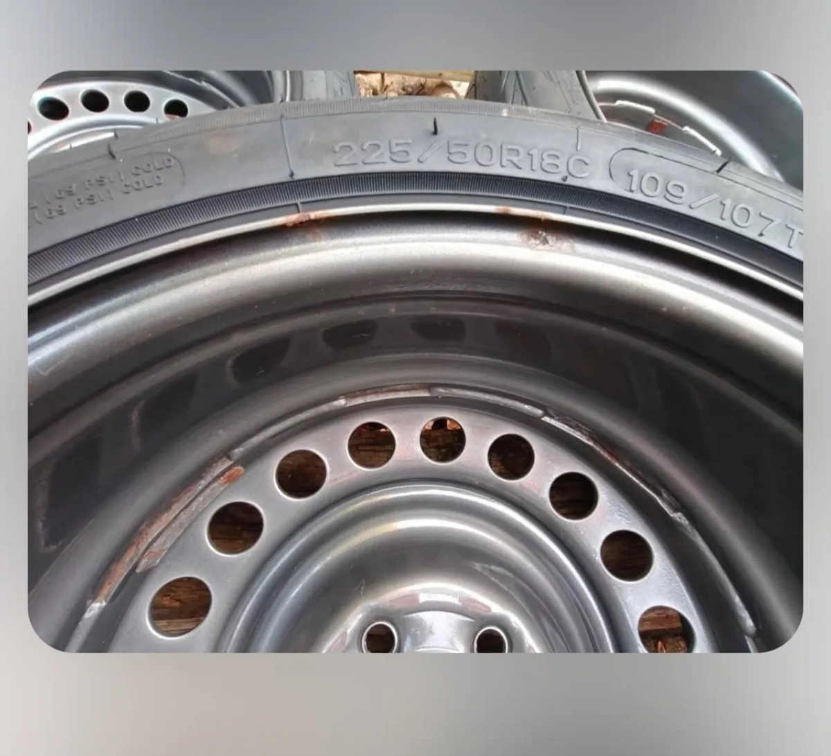 VW Transporter/ Amarok Wheels (5x120) x4( banded) - Image 4