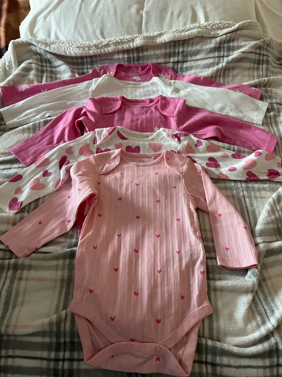 Girls new next tops 9/12 mths €6 - Image 1