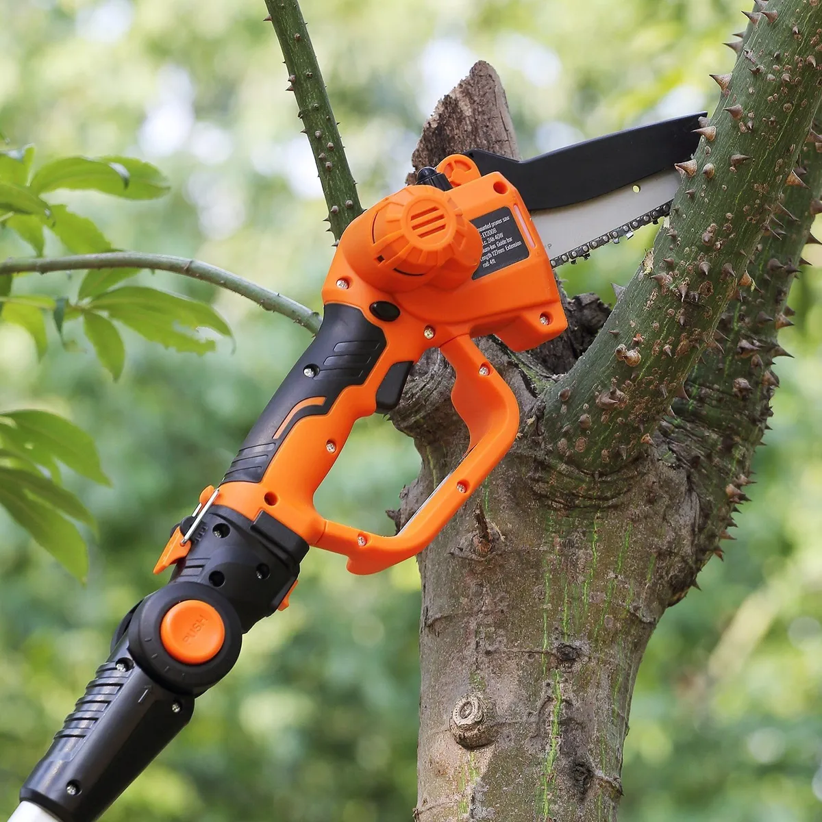 2-in-1 Cordless Pole Saw & Mini Chainsaw, 20V 2Ah - Image 3
