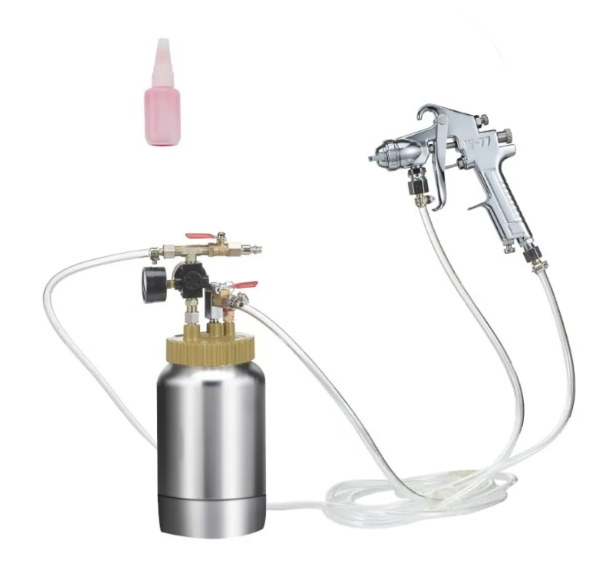 2L 0.5gal Portable Spray Paint Pressure Pot Tank - Image 1