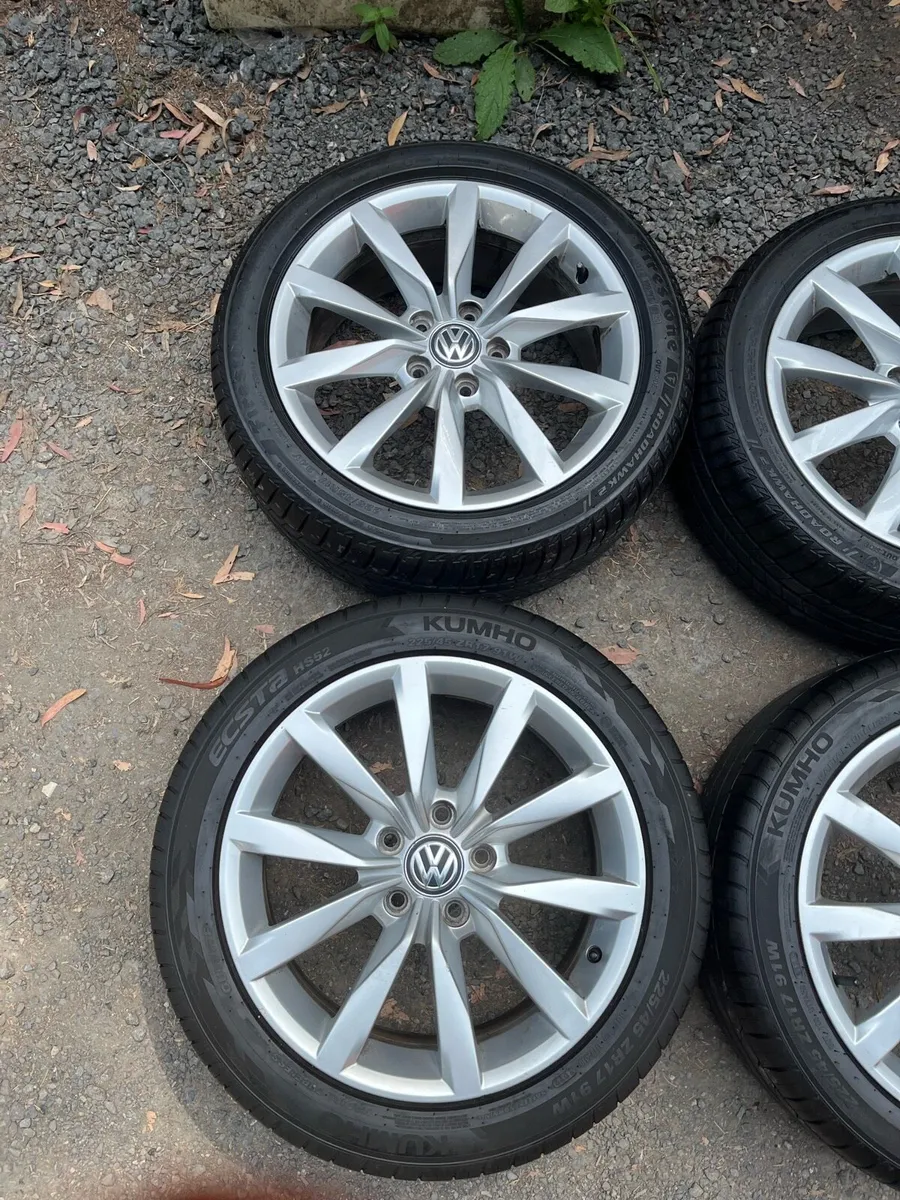 17’ Genuine VW GOLF CADDY 5x112 alloy wheels - Image 2