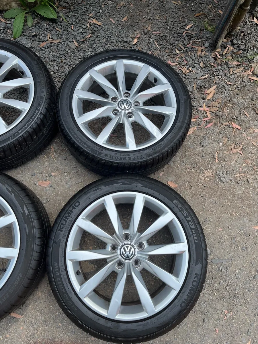 17’ Genuine VW GOLF CADDY 5x112 alloy wheels - Image 3