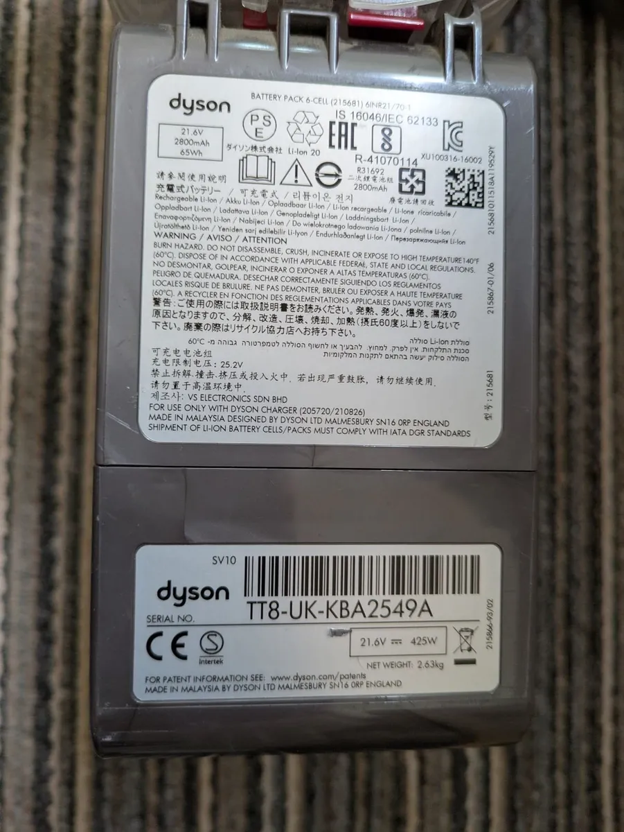 Dyson V8 Total Clean Cordless Vacuum - Image 3