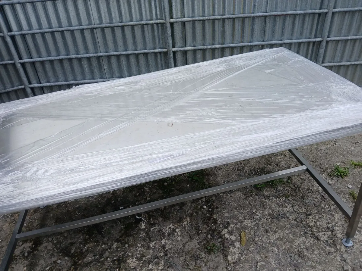 Staneless steel cabbinet table delivered - Image 2