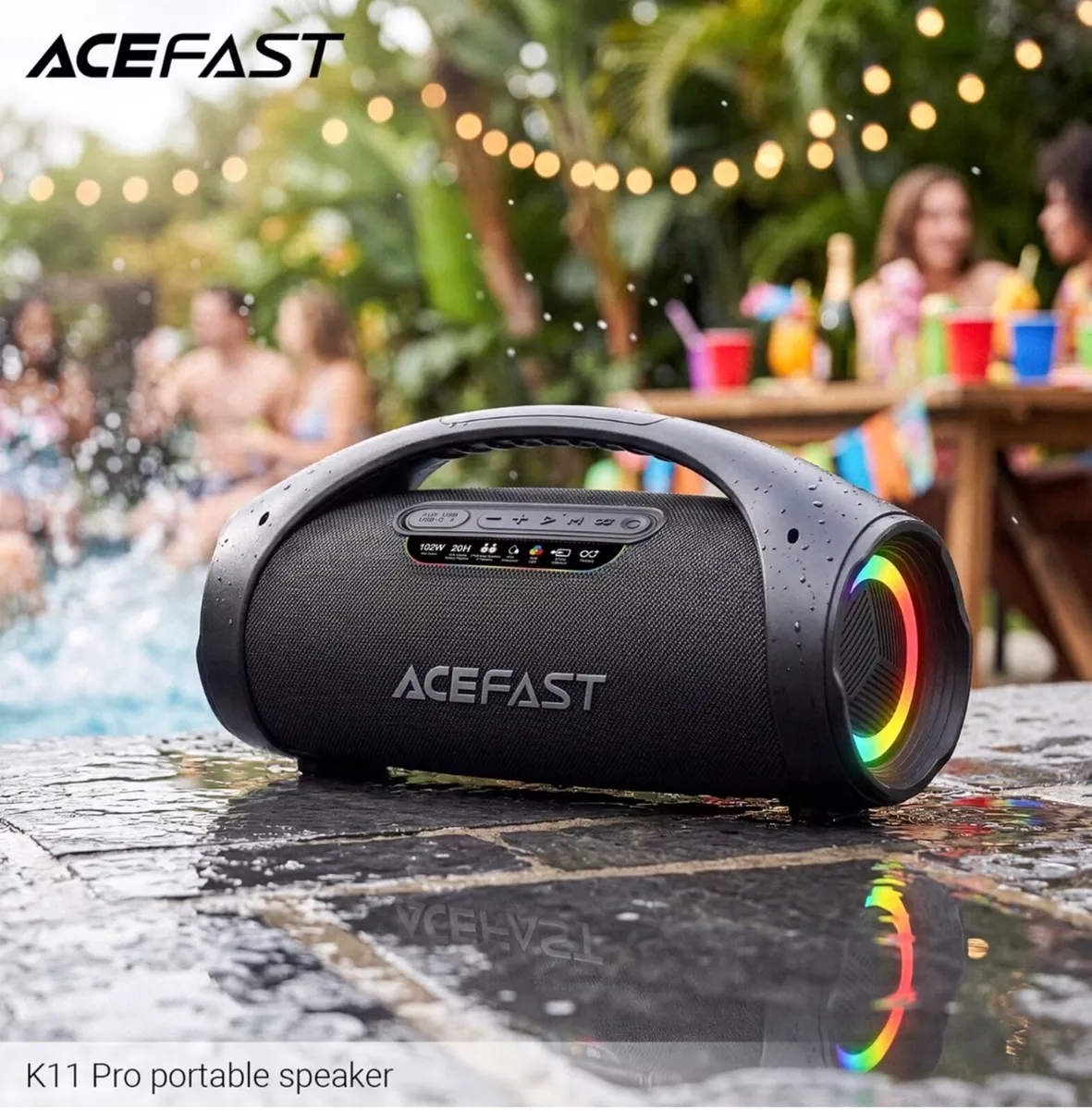 New ACEFAST K11 Pro Portable BT Speaker 102W - Image 2