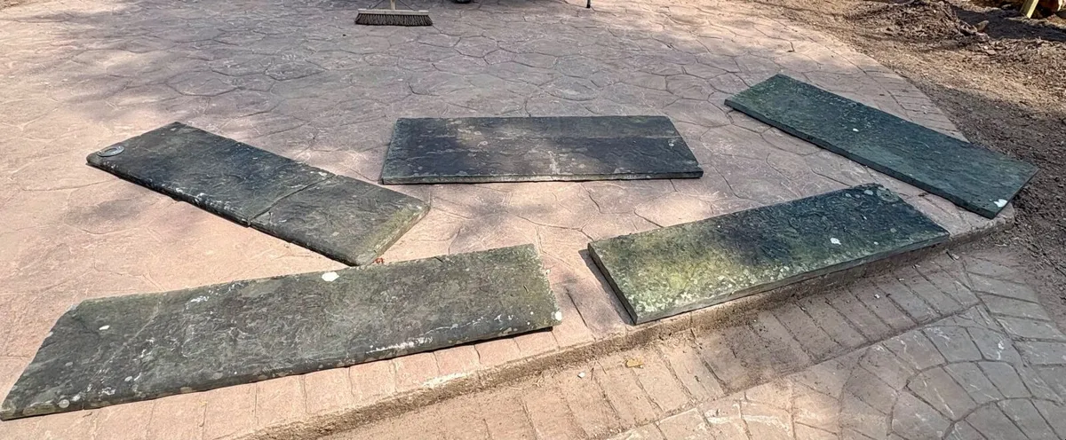 Reclaimed Liscanor Limestone Slabs - Image 1