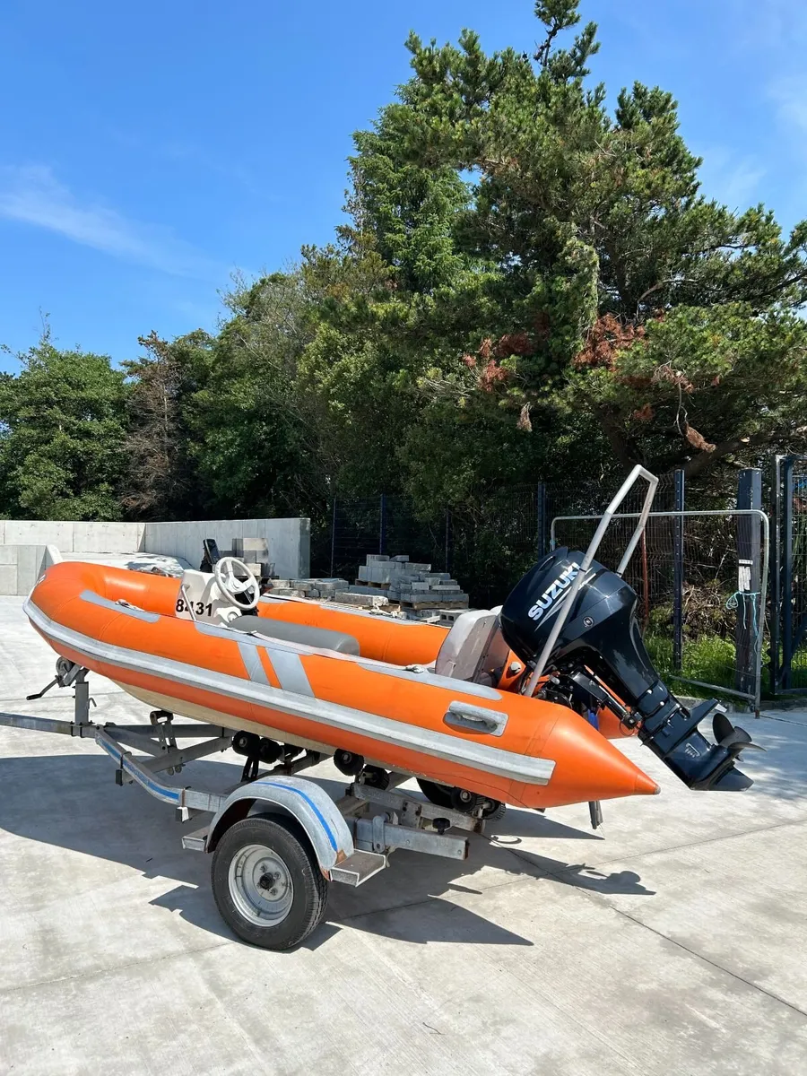 4.5 metre Avon with a new Suzuki DF 40 Engine - Image 1