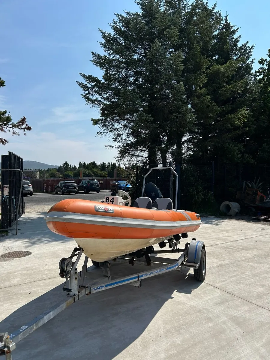 4.5 metre Avon with a new Suzuki DF 40 Engine - Image 4
