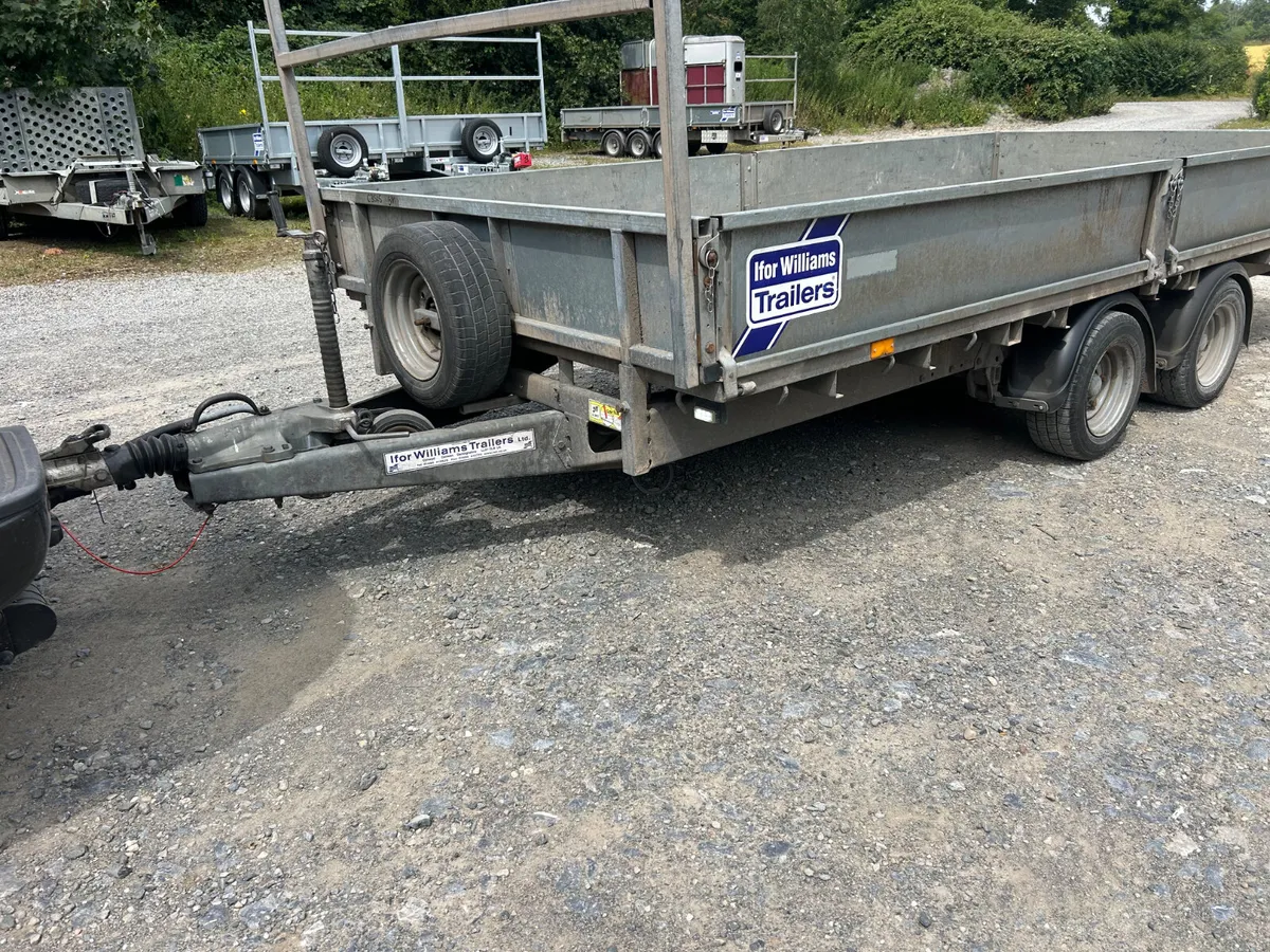 Ifor Williams 14x6.6 Dropside Trailer - Image 2