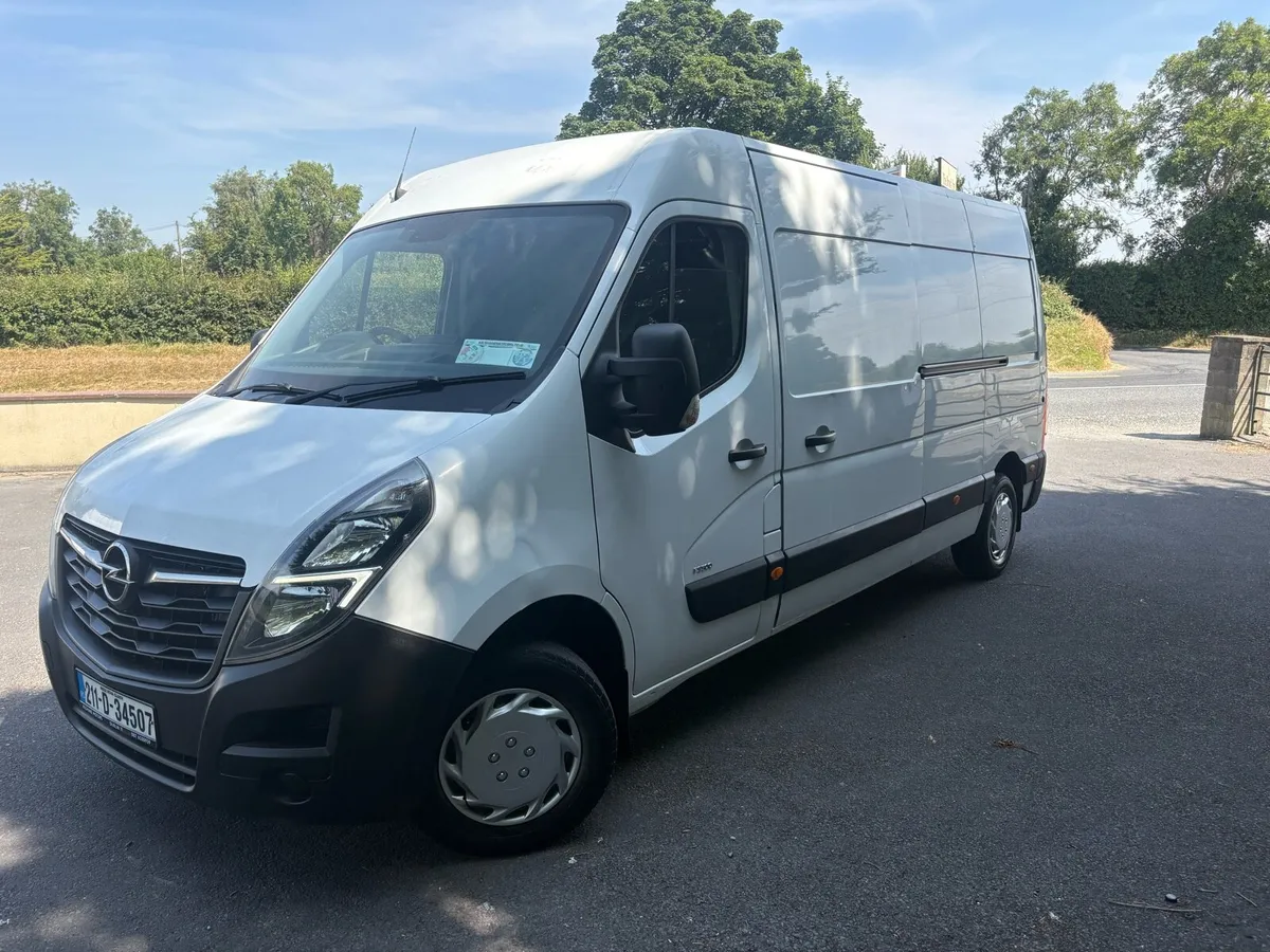 2021 Opel movano LWB High roof Doe5/27Tax11/26 - Image 1