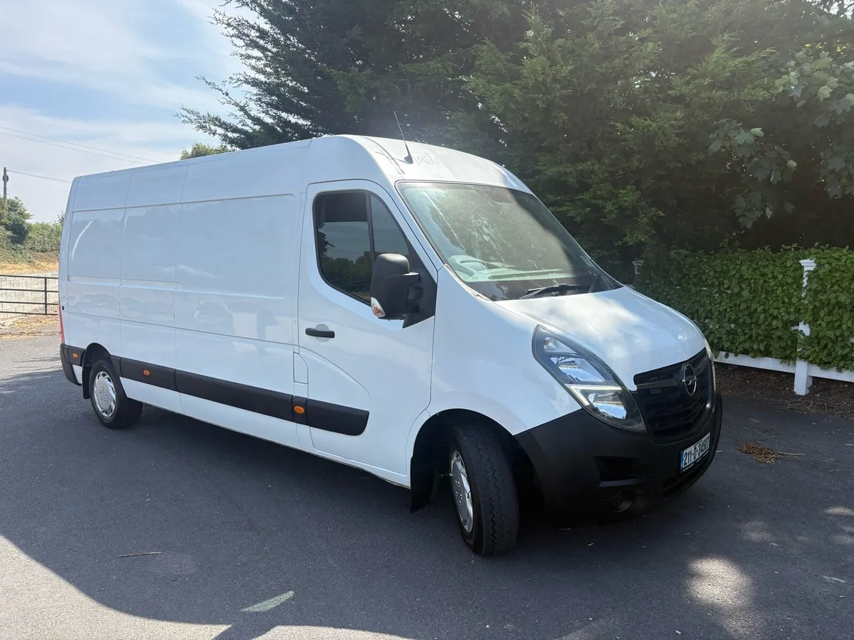 2021 Opel movano LWB High roof Doe5/27Tax11/26 - Image 4
