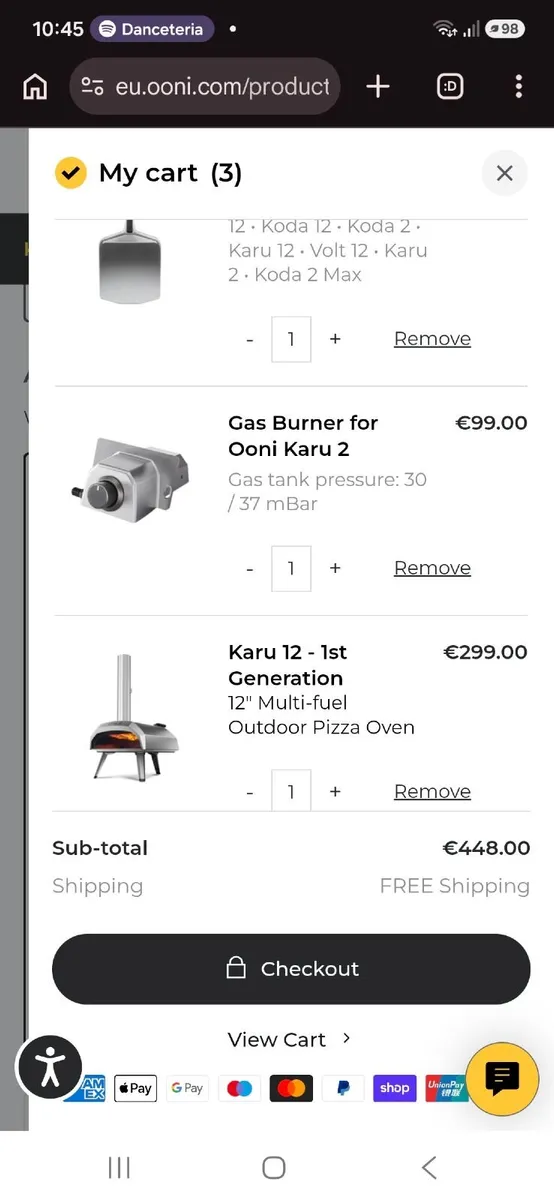 Ooni Pizza Oven - Image 1