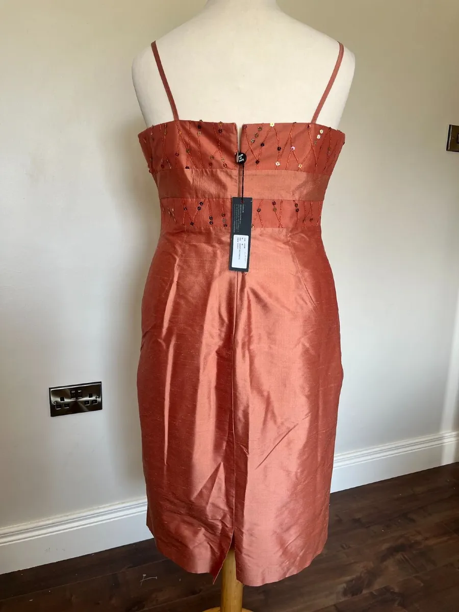 Antonella Tacchini silk ensemble, MOB, size 14 - Image 4