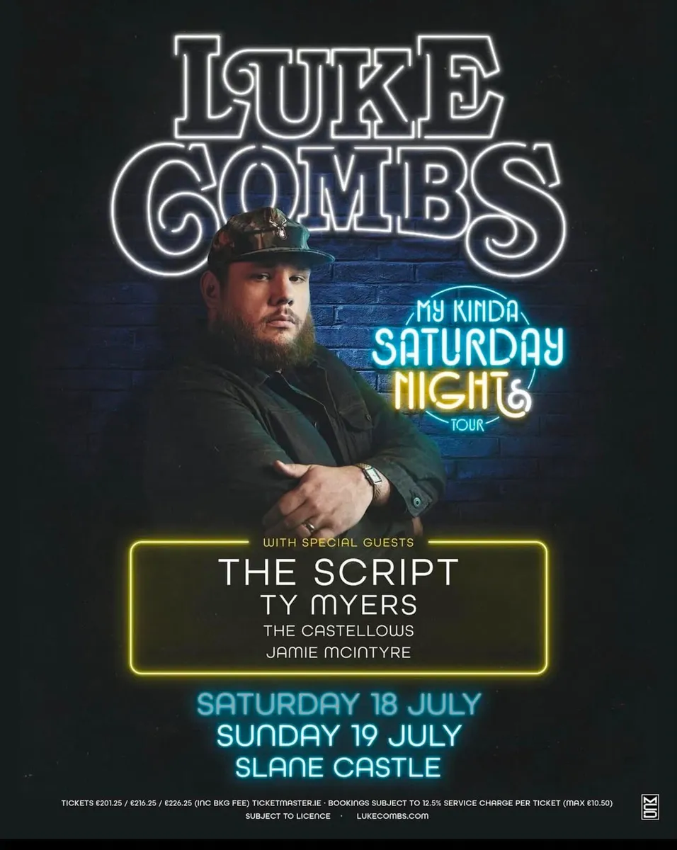 Luke Combs General Standing Ticket - Image 2