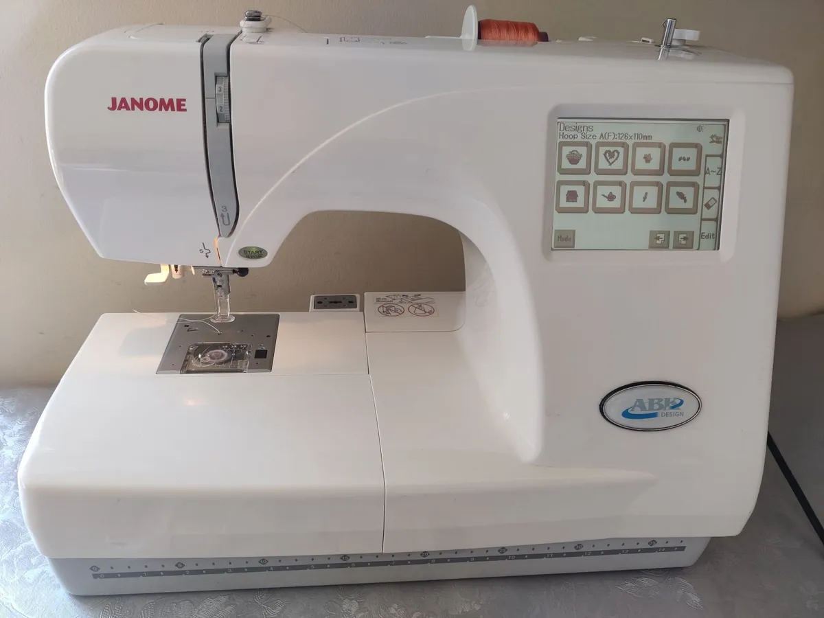 Janome Embroidery machine - Image 1