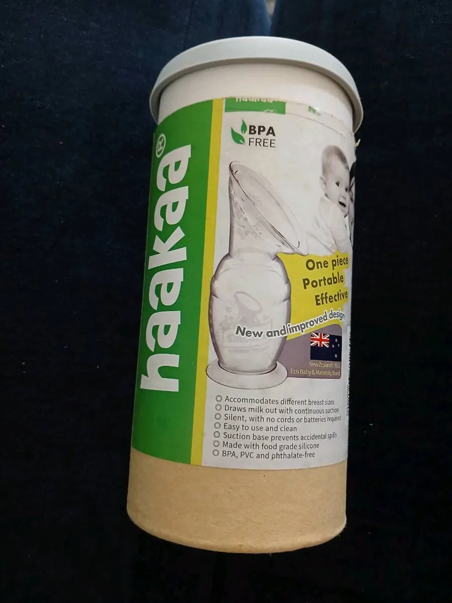Haakaa breast pump, lid, stopper €15 - Image 3