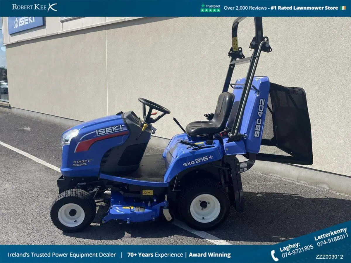 ISEKI SXG216 Ride-On Mower - ZZZ003012 - Image 3