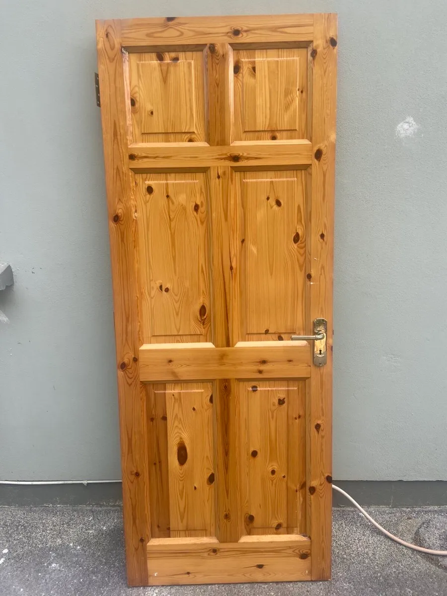 13 Solid Red Deal Internal Doors for sale - Image 2