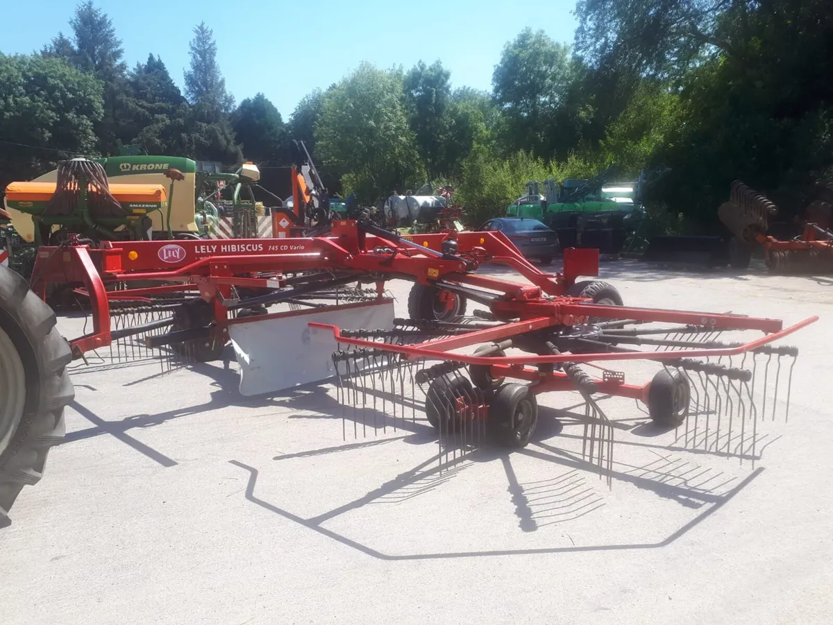 Lely 745 Twin Rotor Rake - Image 2