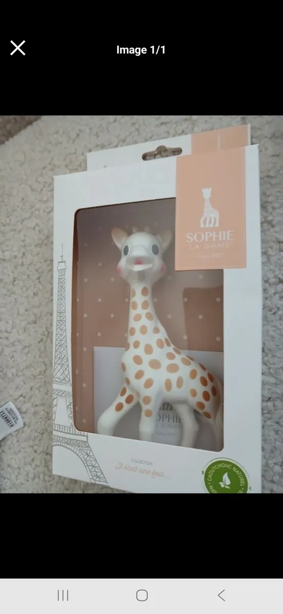 NEW Baby gift - Sophie Giraffe €3