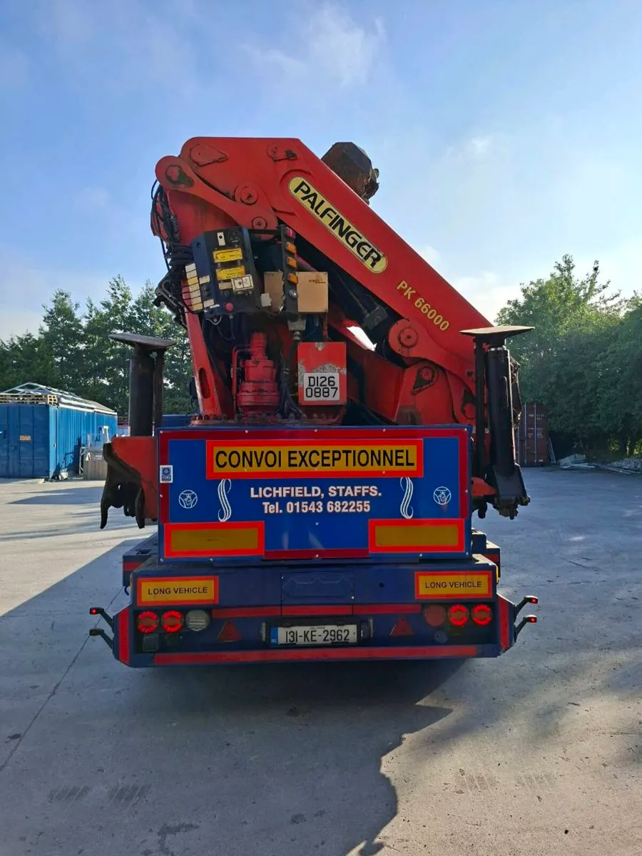1998 Nooteboom MCO & 1998 Palfinger PK6600 - Image 1
