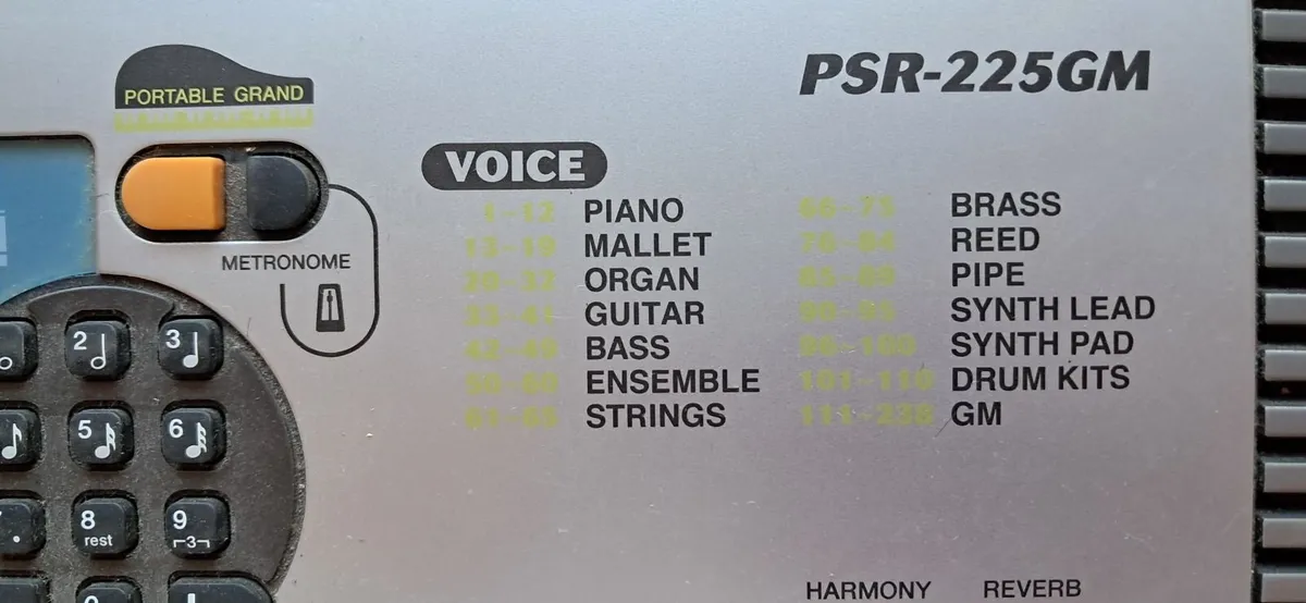 Yamaha Synthesiser Keyboard - Image 3
