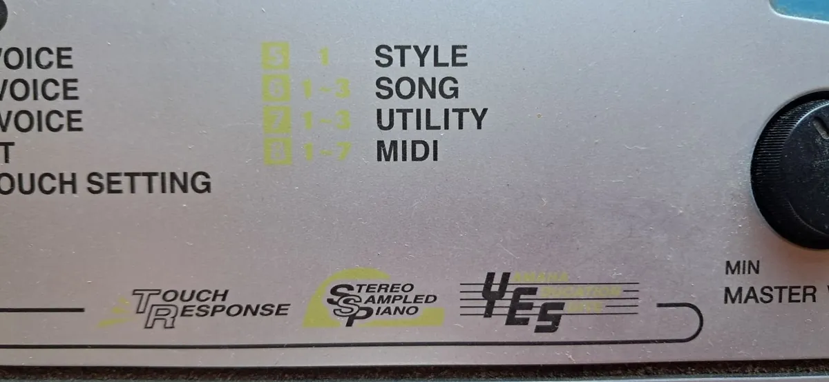 Yamaha Synthesiser Keyboard - Image 4