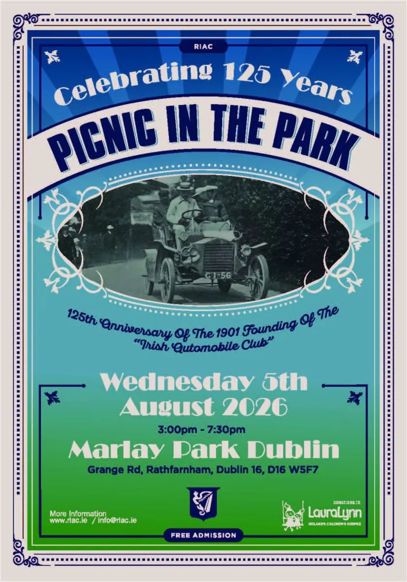 RIAC Picnic in The Park - MG - Ford - Fiat - Rover - Image 1