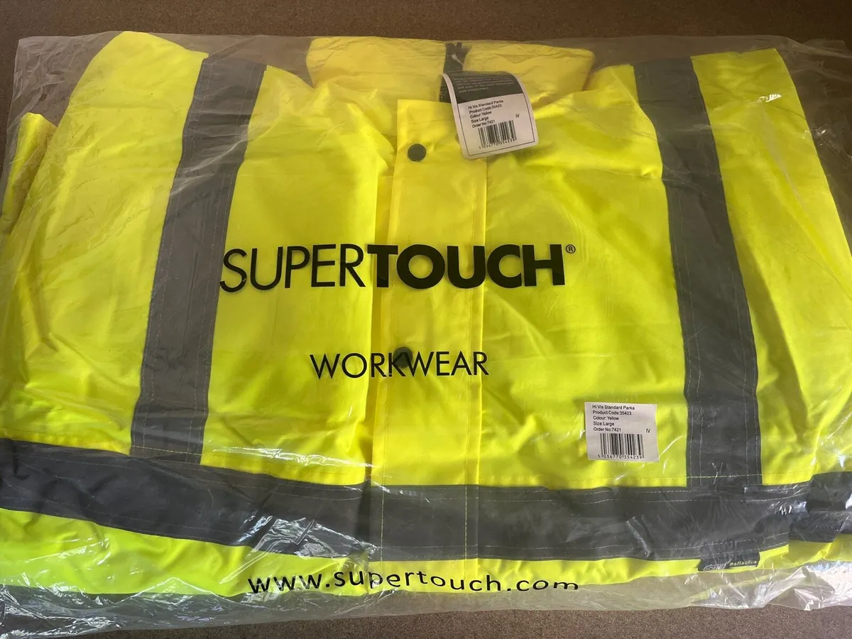 Supertouch Hi Vis Standard Parka - Image 1