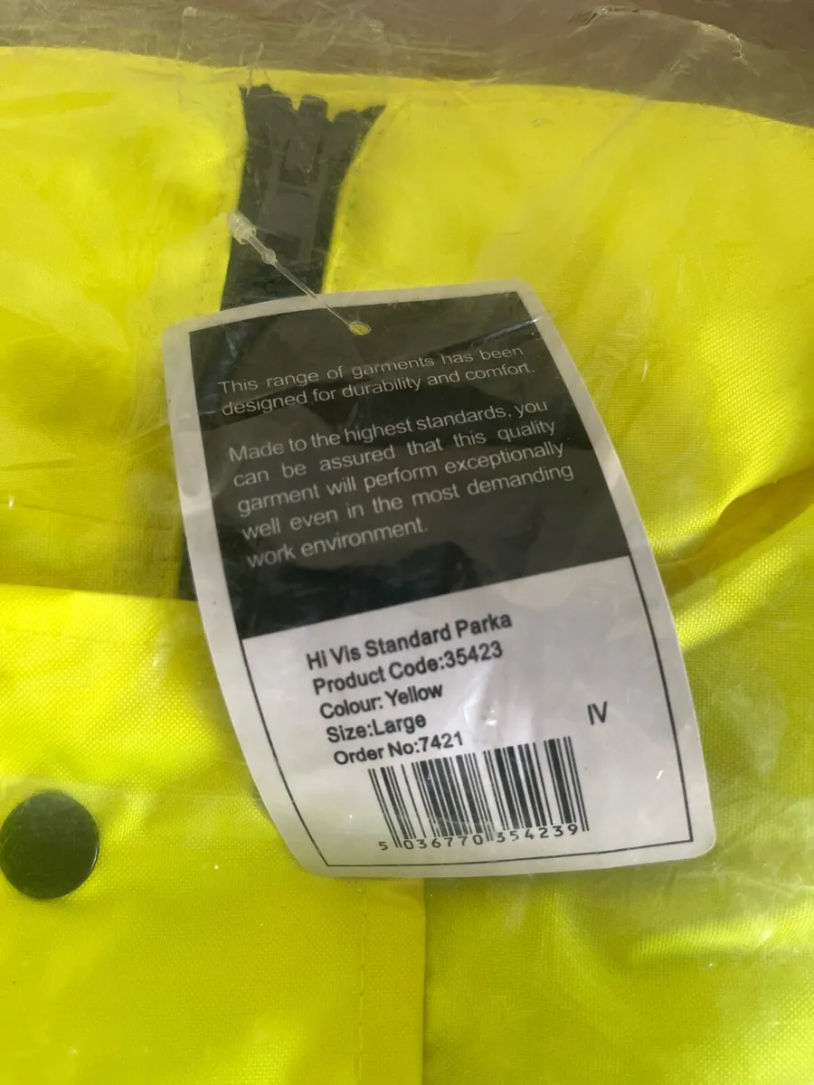 Supertouch Hi Vis Standard Parka - Image 3