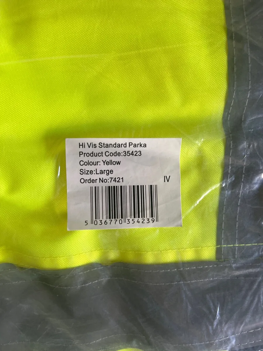 Supertouch Hi Vis Standard Parka - Image 2