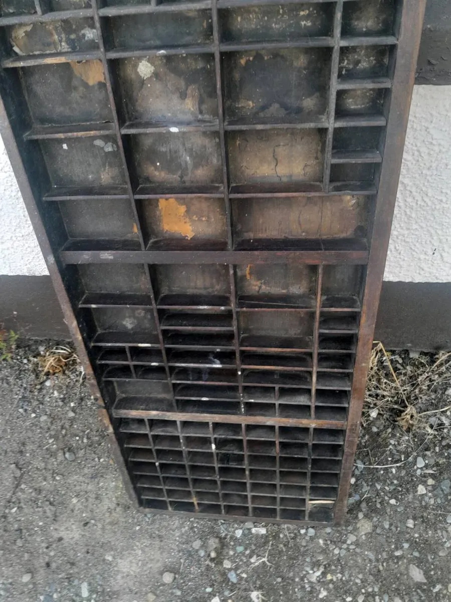 Vintage printers  drawer - Image 1