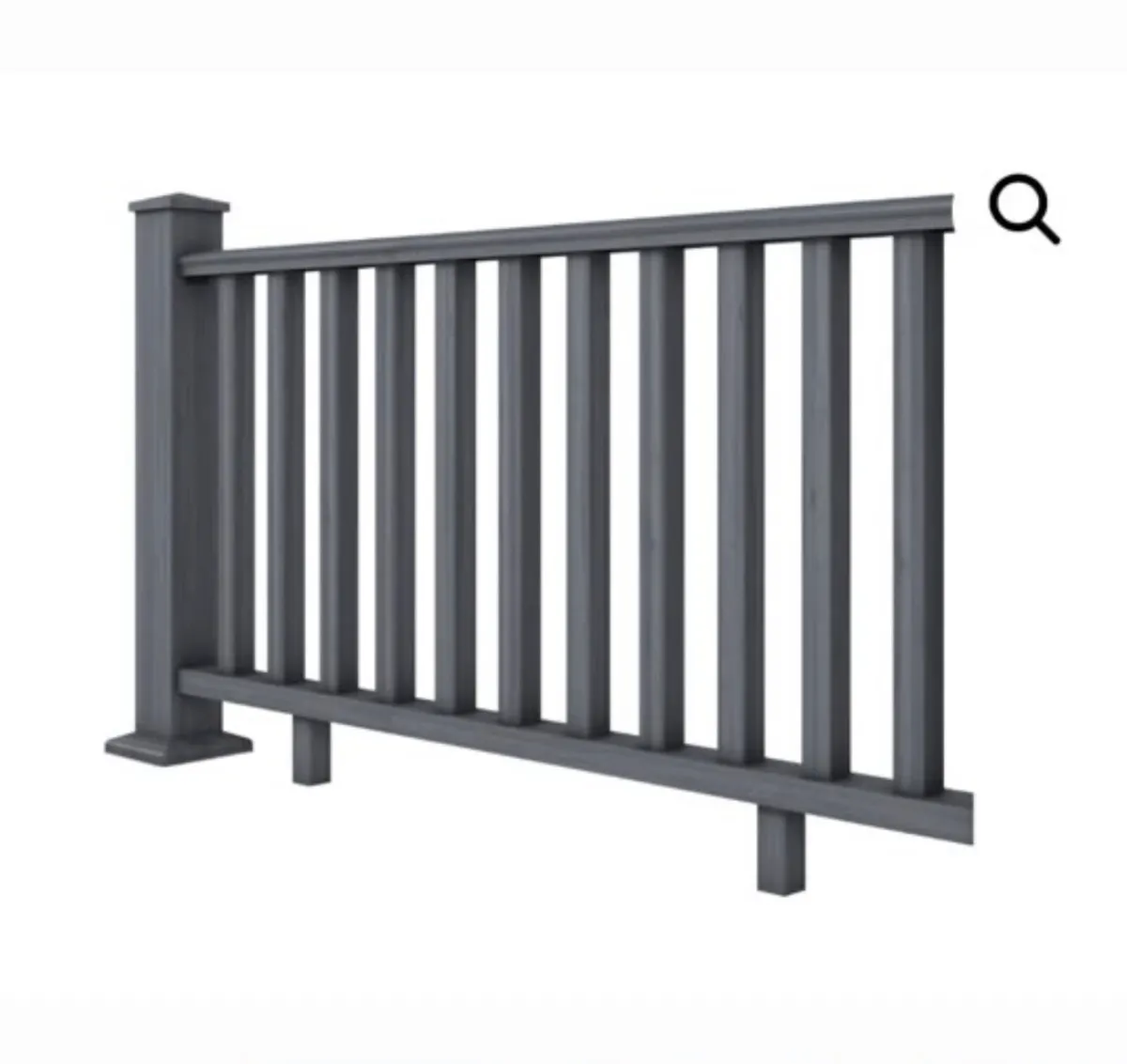 Job Lot - Composite Decking Hand Rail and posts - Image 1